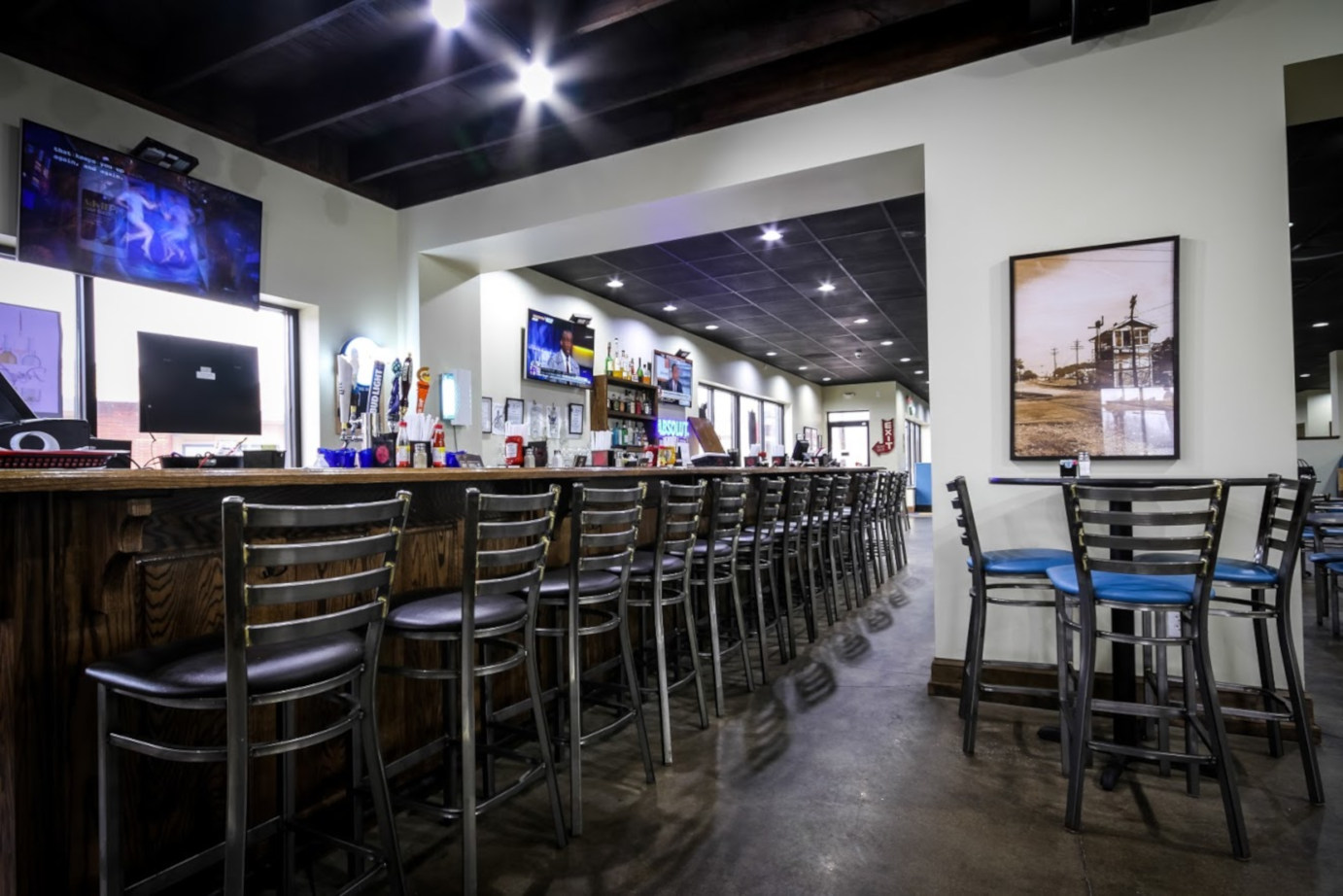 Interior, bar area